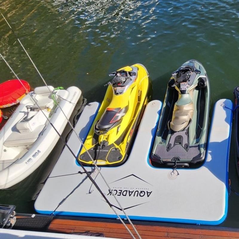 AquaDeck Inflatable Jetski Dock - Image 23