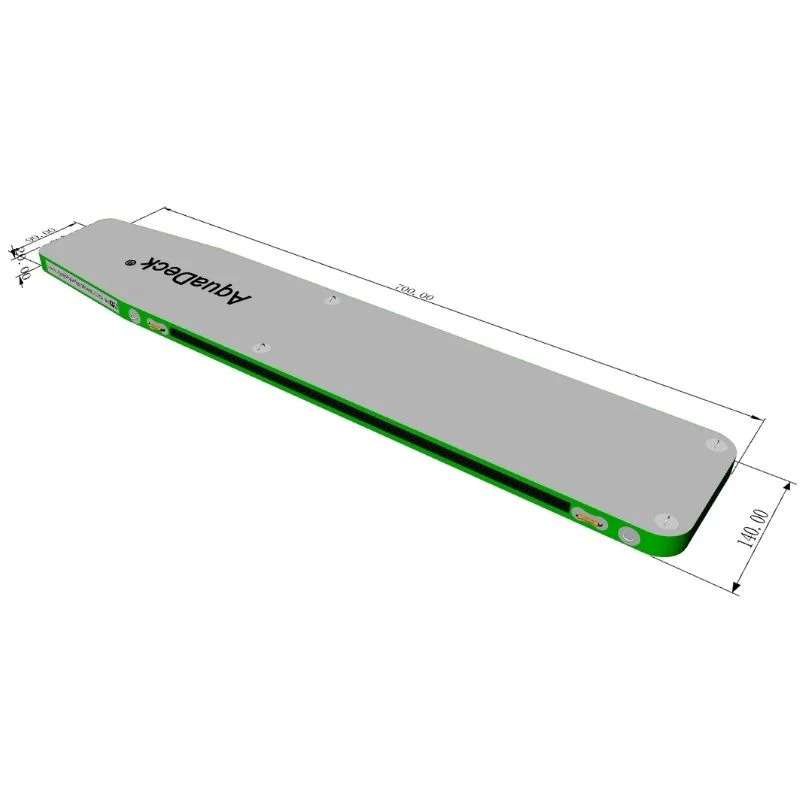 AquaDeck Inflatable Straight Pontoon - Image 6
