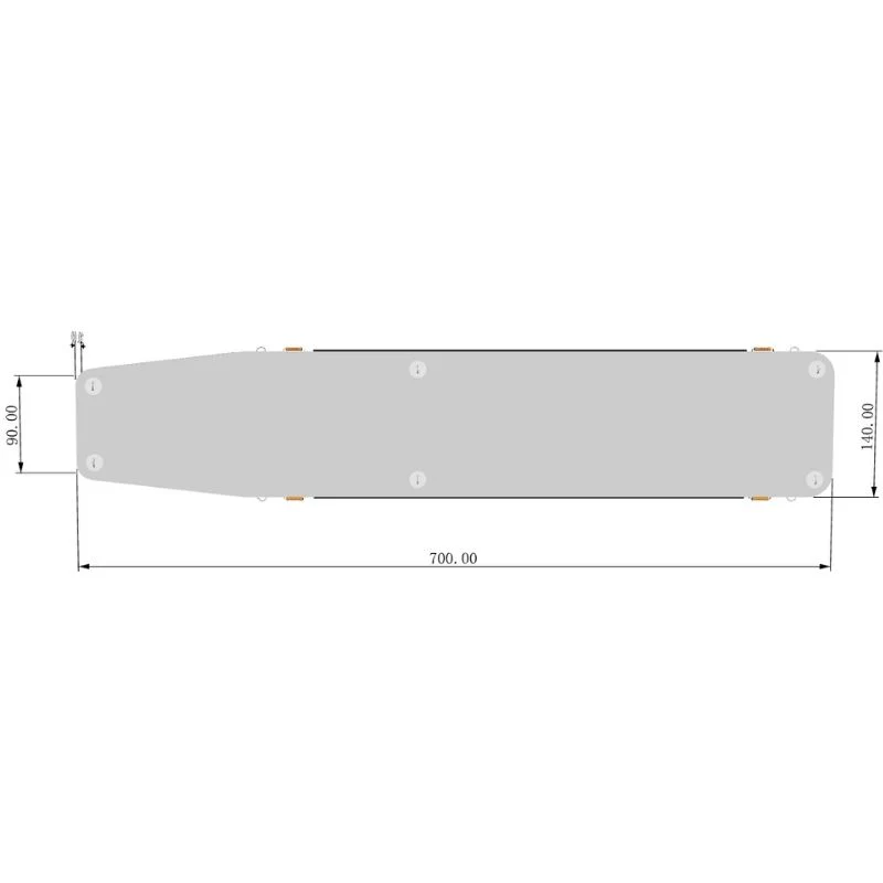 AquaDeck Inflatable Straight Pontoon - Image 9