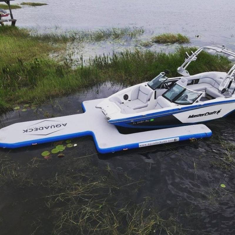 AquaDeck Inflatable U Pontoon - Image 9