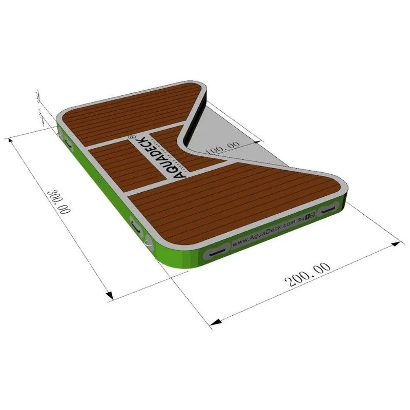Aquadeck Inflatable V Dock - Image 3