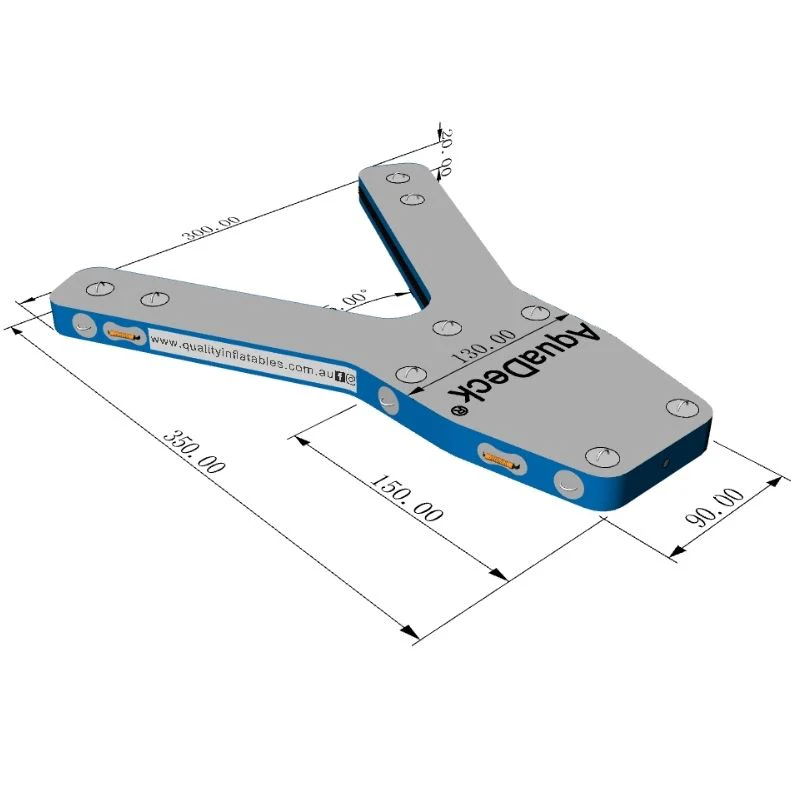 AquaDeck Inflatable Y Pontoon - Image 3