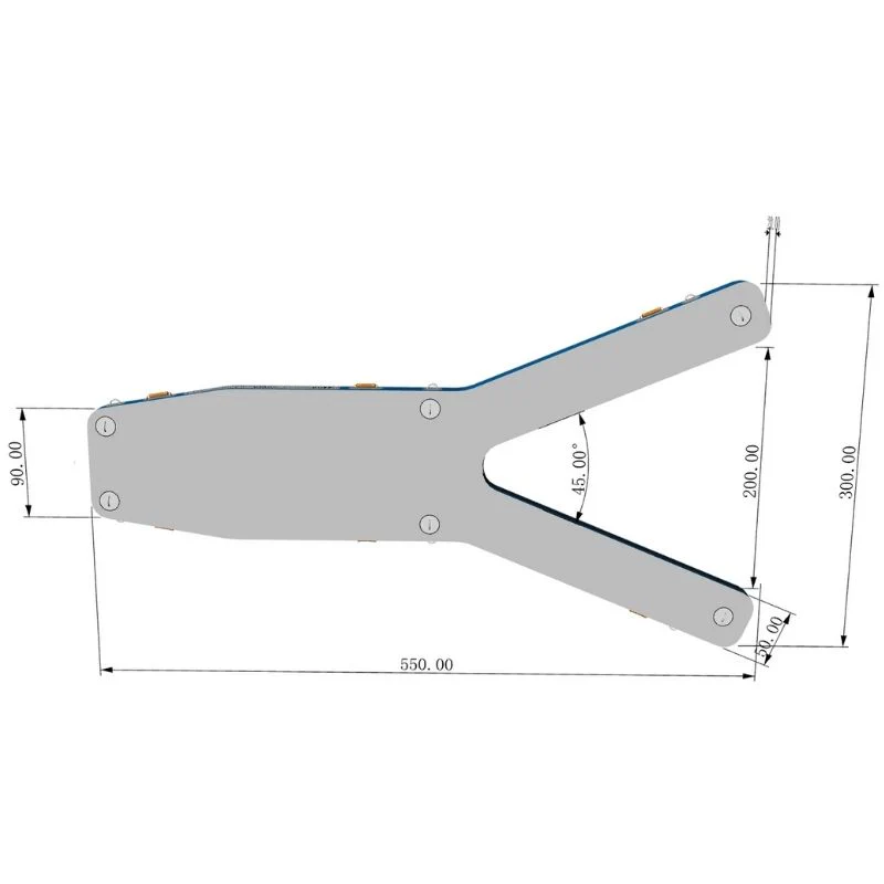AquaDeck Inflatable Y Pontoon - Image 7