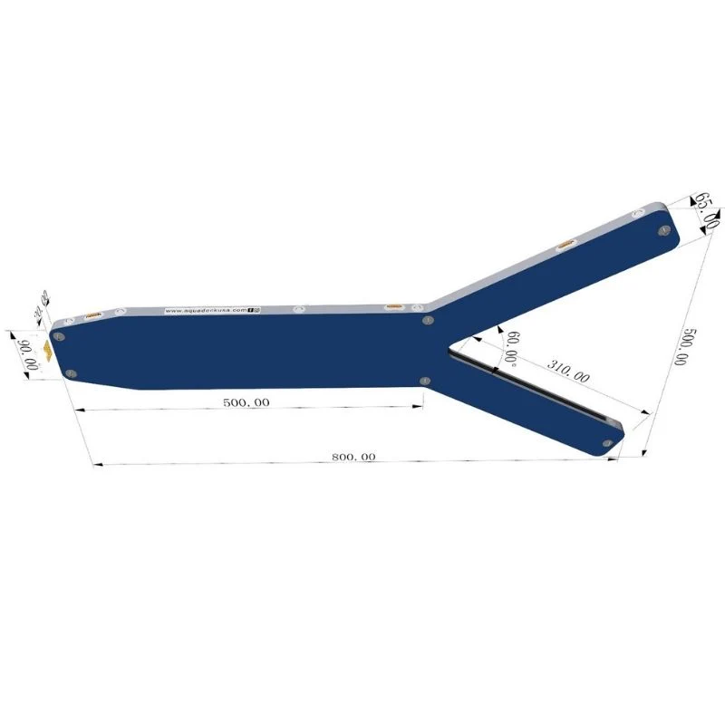AquaDeck Inflatable Y Pontoon - Image 9