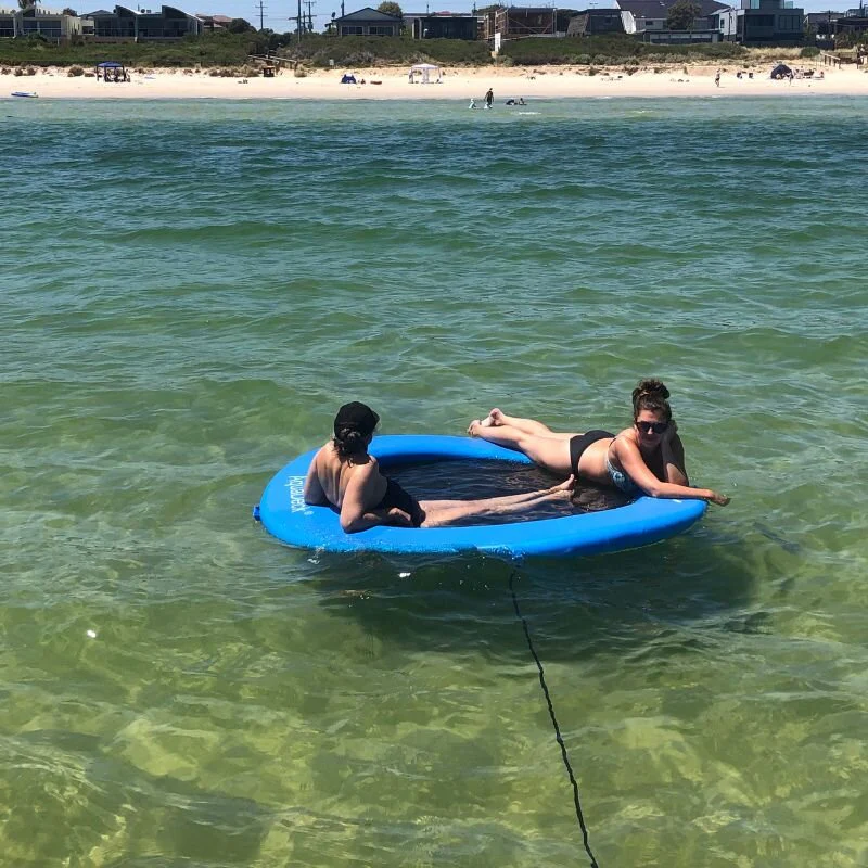 AquaDeck Small Inflatable Sea Pool with Carry Bag & Foot Pump - Image 7