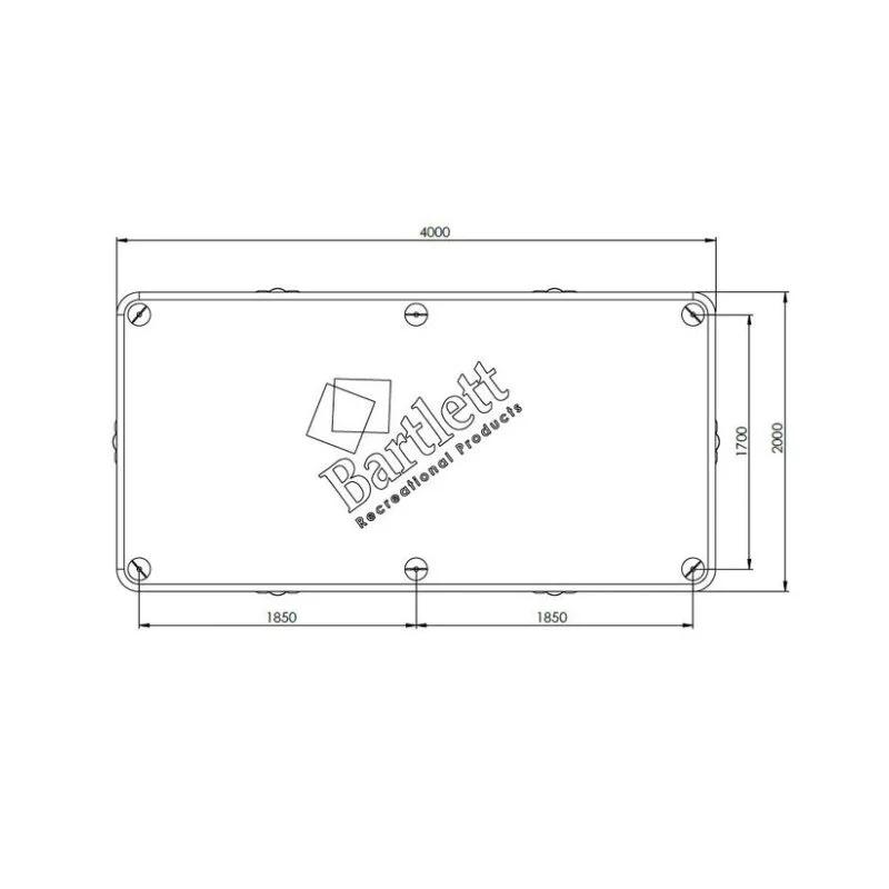 Bartlett 4m X 2m Deck Extender Inflatable Pontoon - Image 3